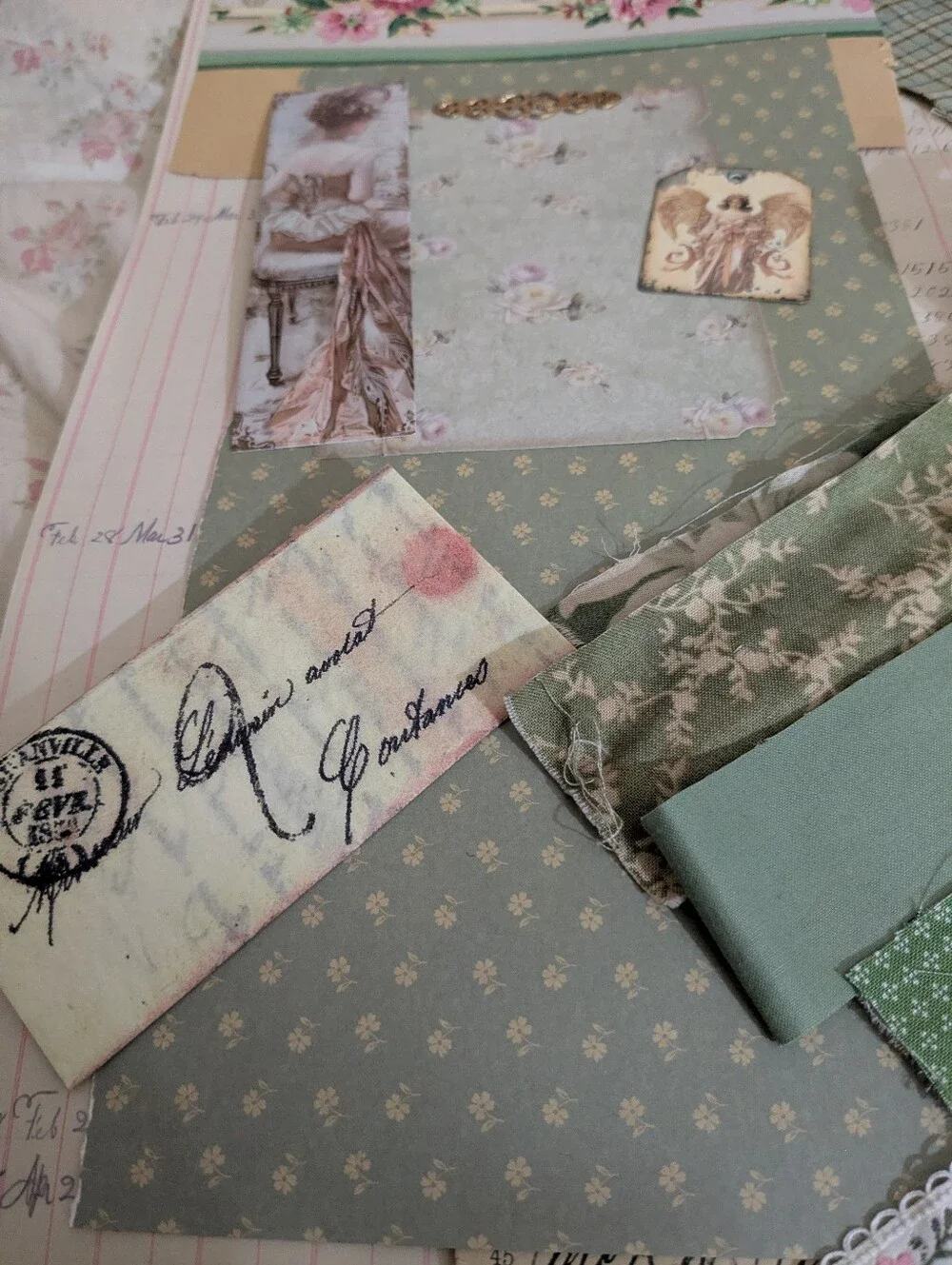 antique and handmade green envy